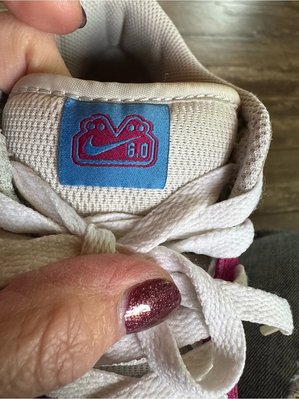 Nike Women’s Dunk Low 6.0 'Rave Pink' sneakers size 8.5